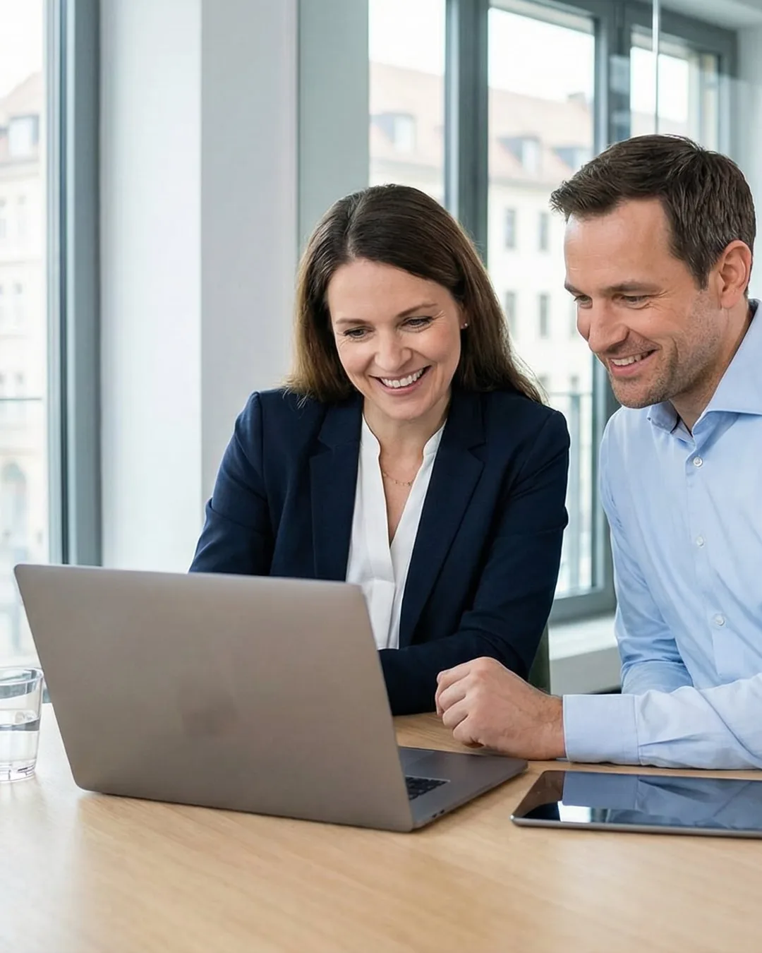 Partners bespreken resource materialen en support